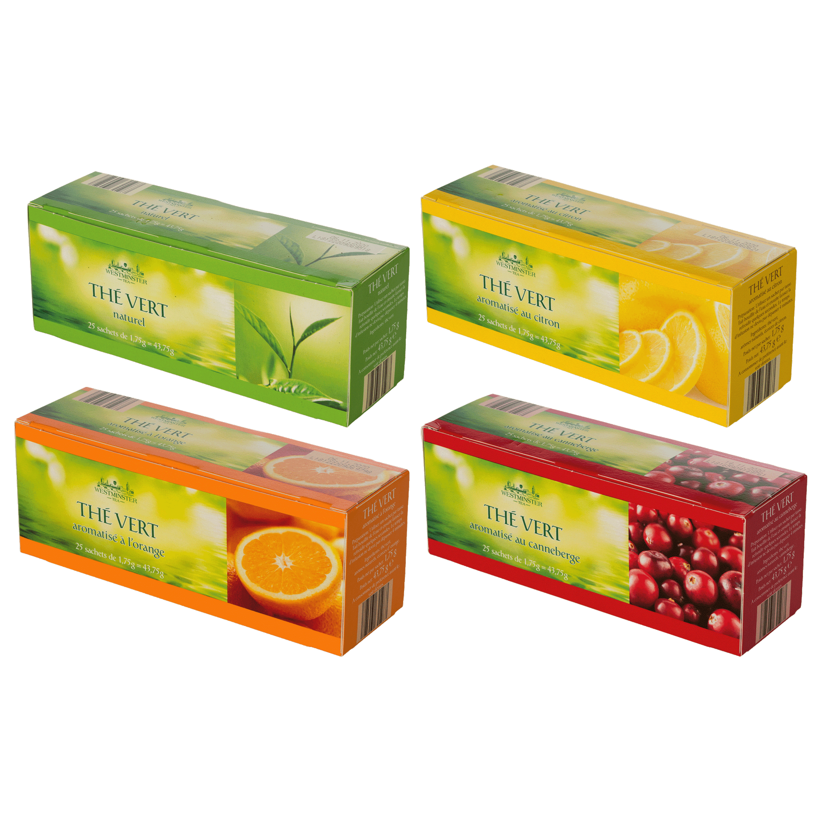 WESTMINSTER® Thé vert bon marché chez ALDI