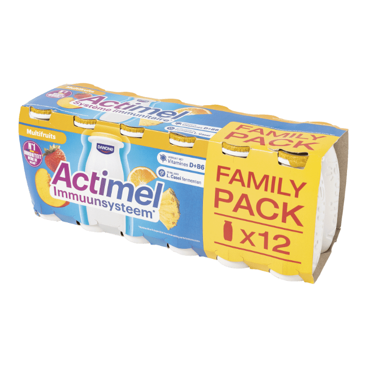 DANONE® Actimel multifruit, 12 st.