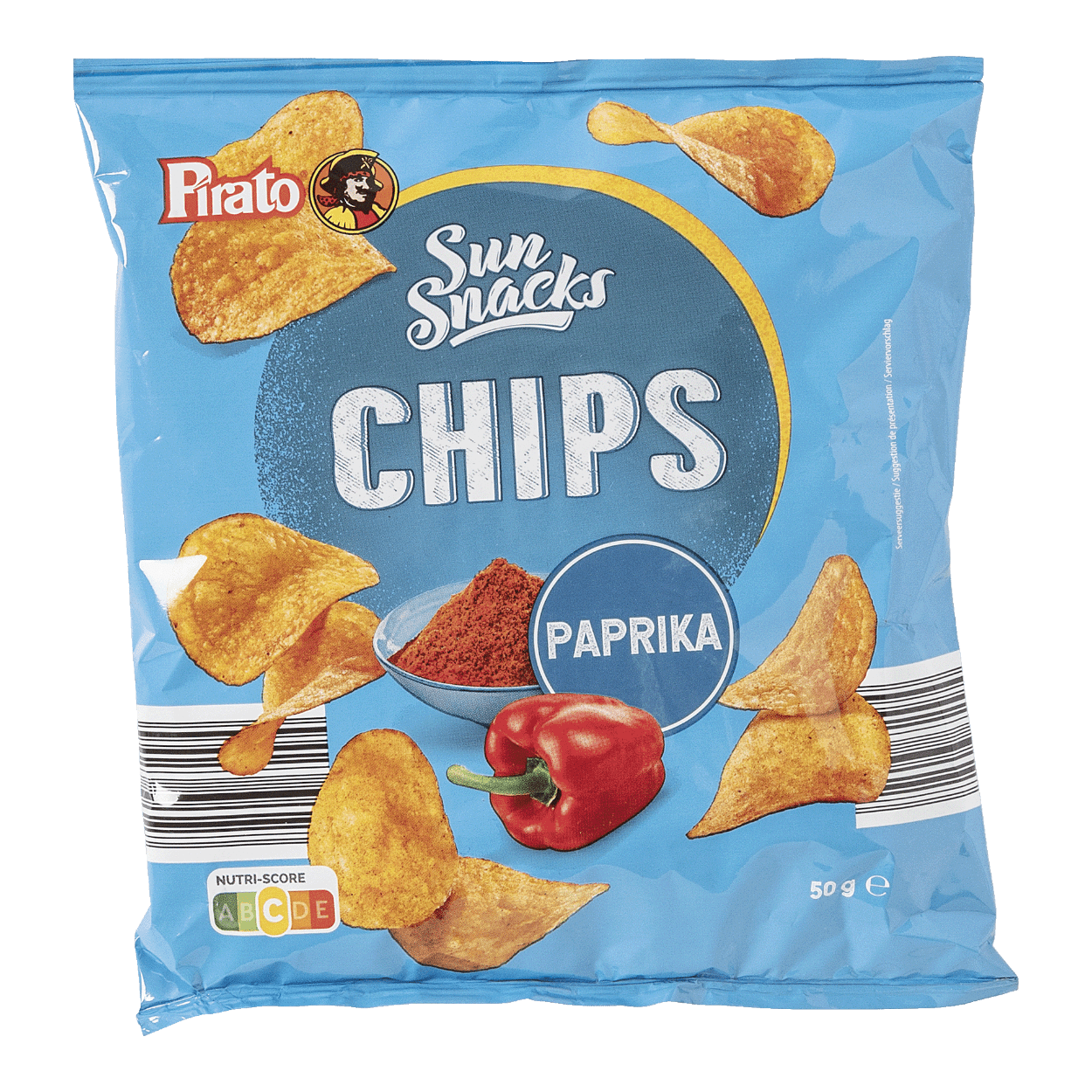 PIRATO®/SUN SNACK® Paprikachips kopen bij ALDI België