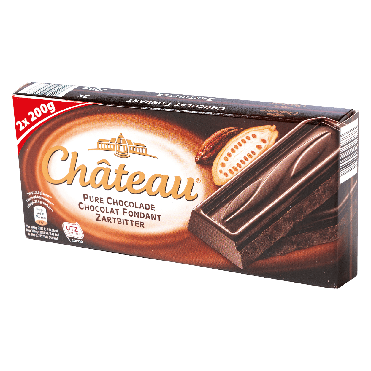 Voorlopige Verschuiving via CHÂTEAU® Pure chocolade kopen bij ALDI België