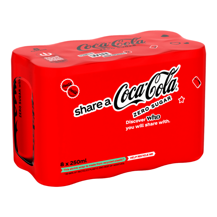 Coca-Cola zero, 8-pack