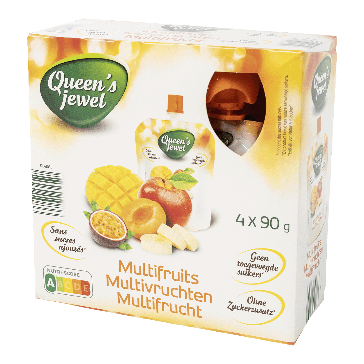 QUEEN'S JEWEL® Compote de fruits, 4 pcs bon marché chez ALDI