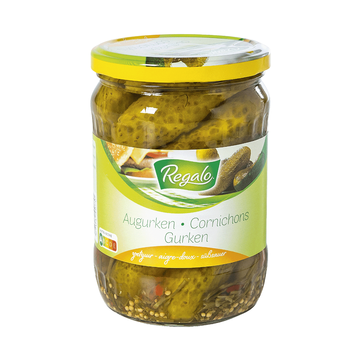 REGALO® Cornichons aigresdoux bon marché chez ALDI