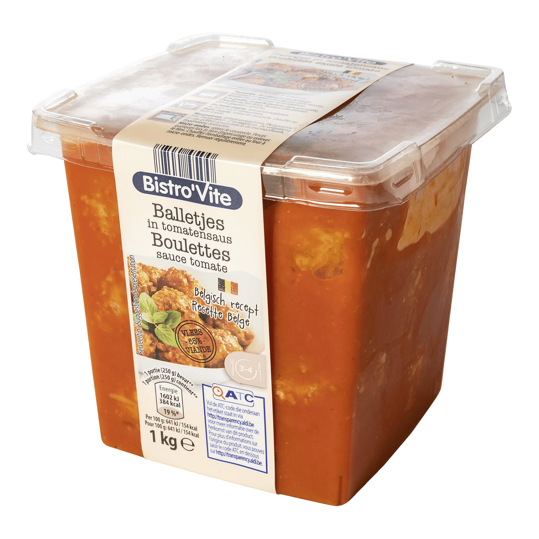 BISTRO'VITE® Boulettes à la sauce tomate bon marché chez ALDI