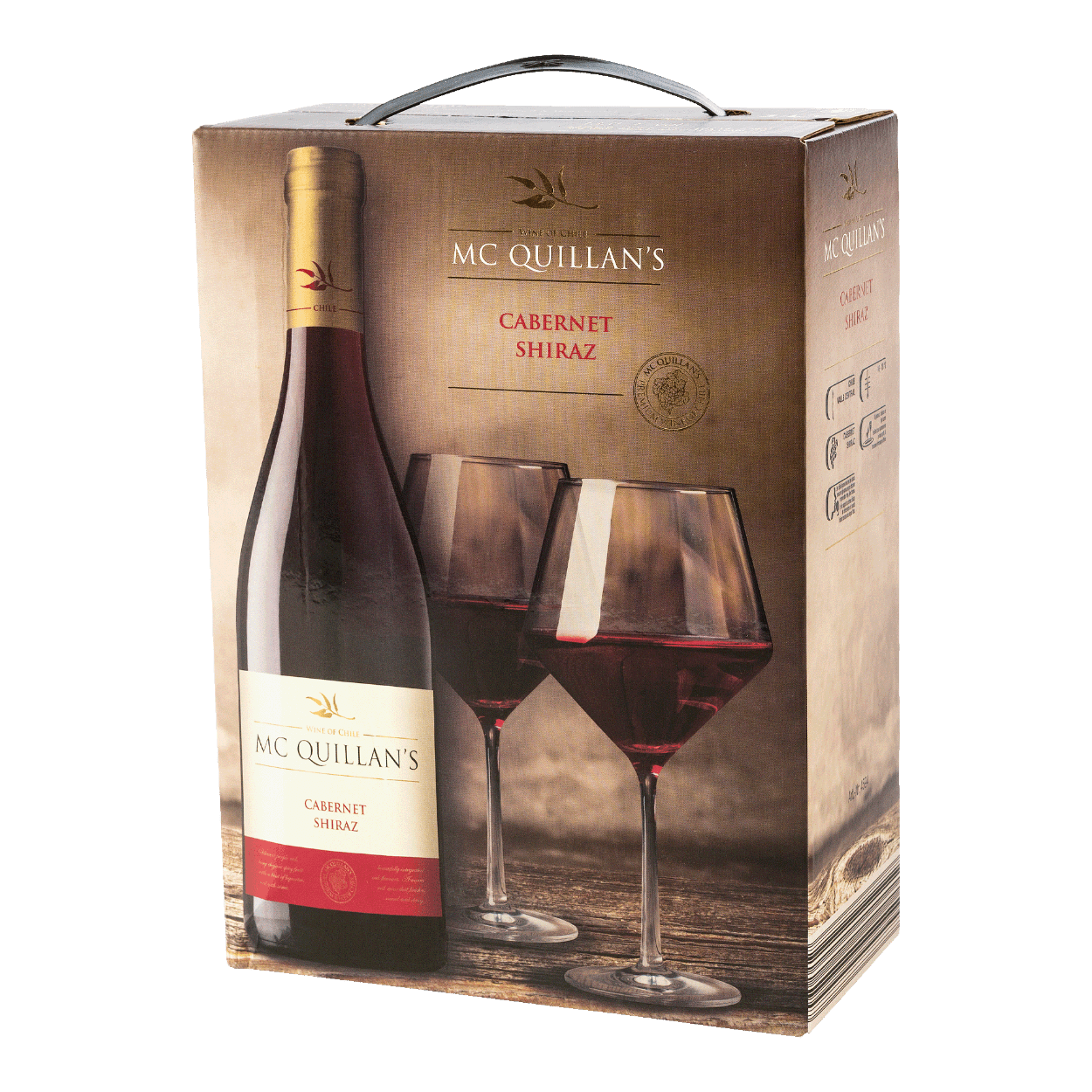 MC QUILLAN S Cabernet Shiraz Bag in Box g nstig bei ALDI