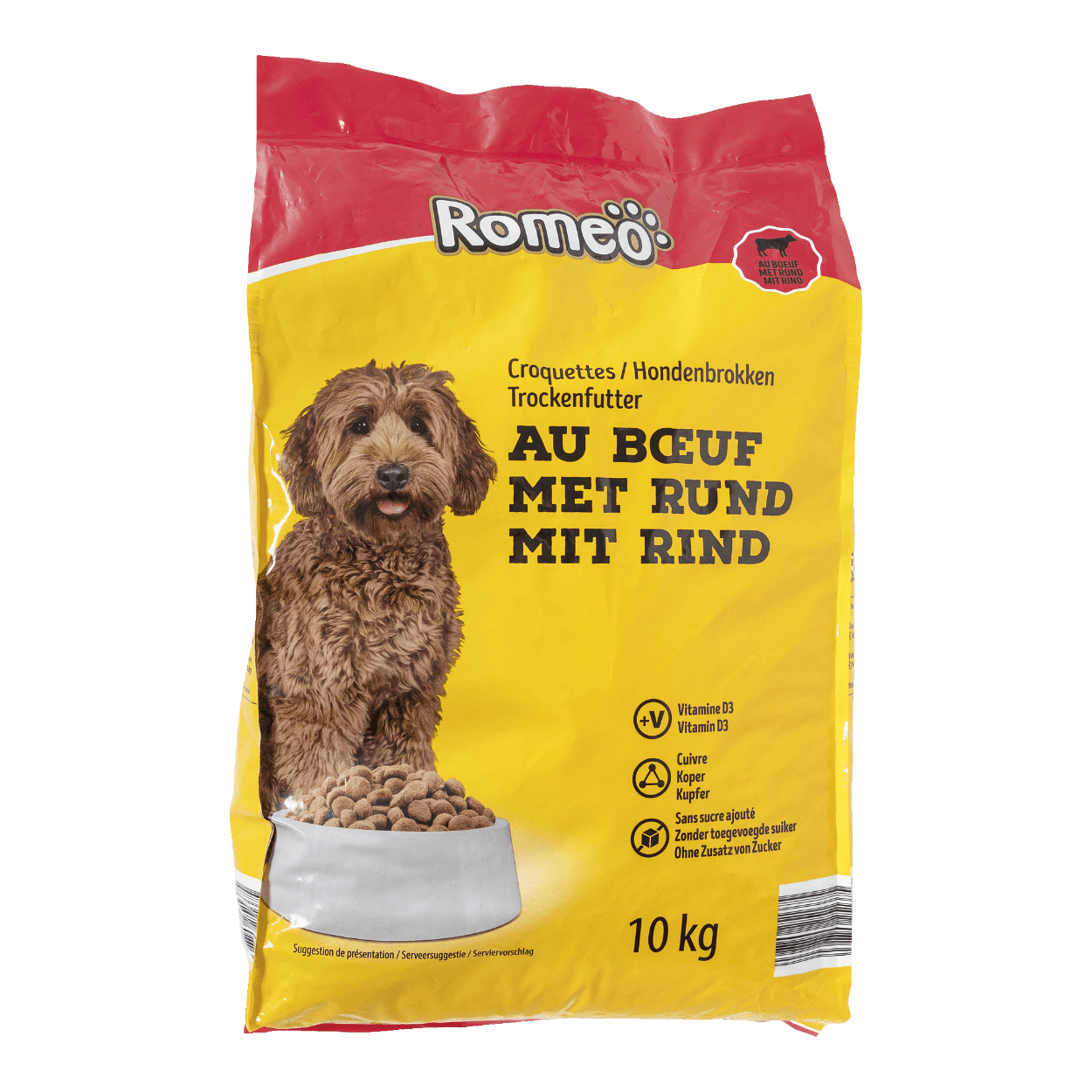 Trockenfutter fr Hunde ROMEO gnstig bei ALDI
