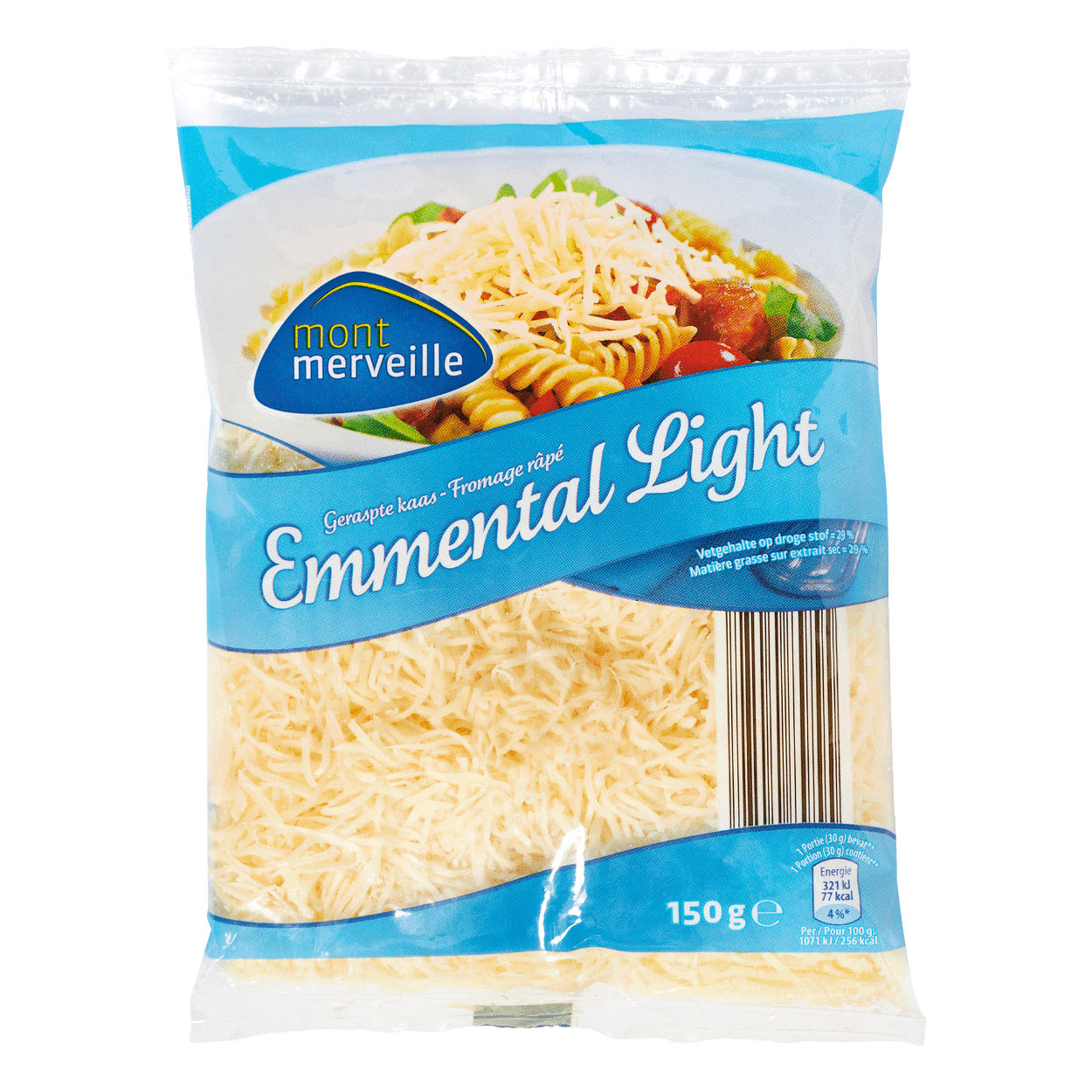 MONT MERVEILLE® Emmental maigre râpé bon marché chez ALDI