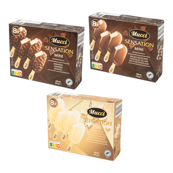 MUCCI® Mini-ijsjes, 8 st.