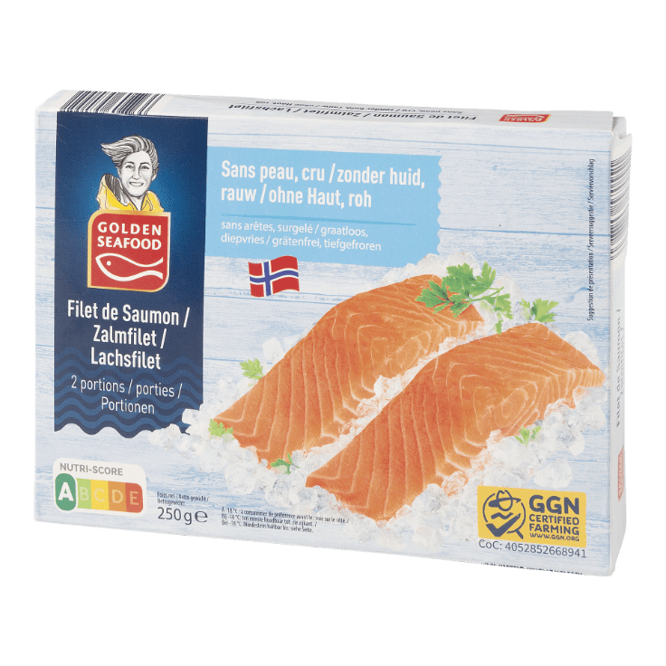 GOLDEN SEAFOOD® Zalmfilets, 2 st.