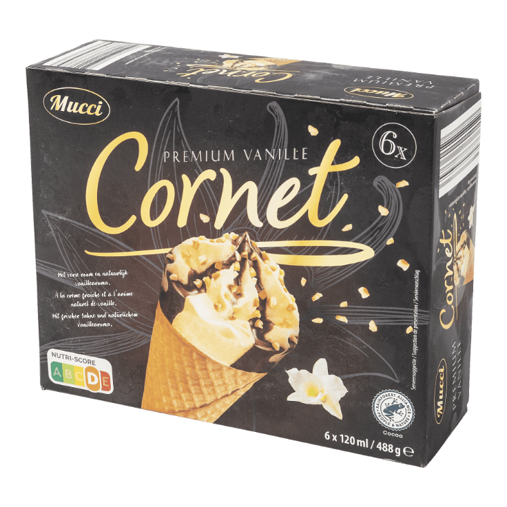 MUCCI® IJshoorntjes, 6 st.