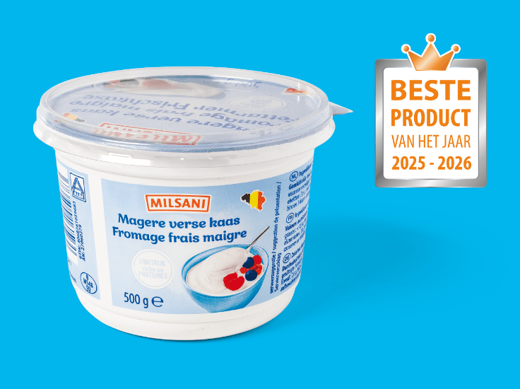 MILSANI® Belgische magere verse kaas