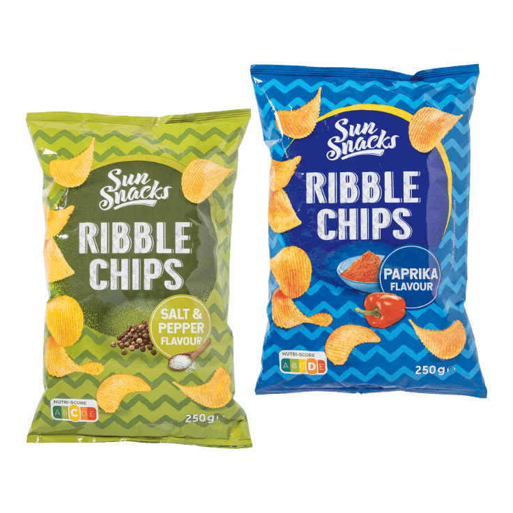 SUNSNACKS® Ribbelchips 