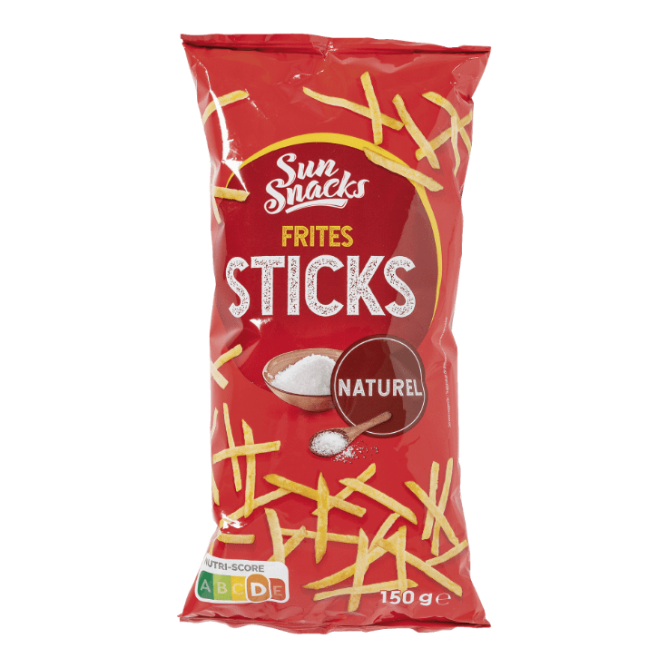 SUNSNACKS® Frites sticks naturel