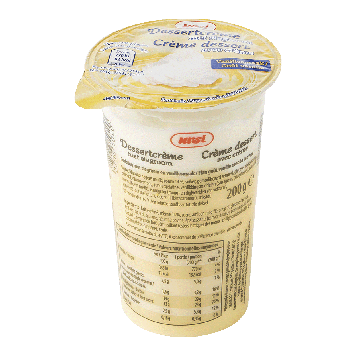 URSI® Dessert avec crême fraîche bon marché chez ALDI