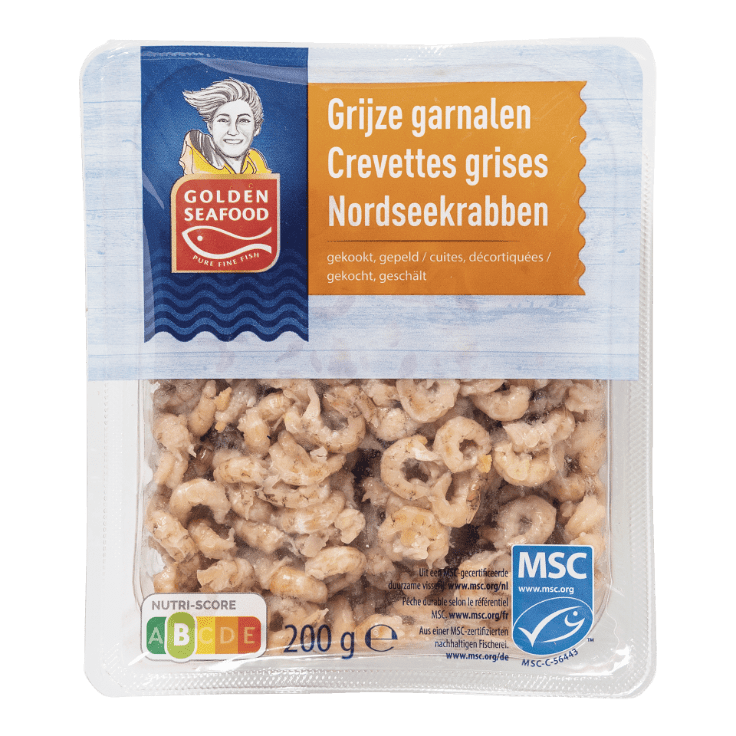 GOLDEN SEAFOOD® Grijze garnalen