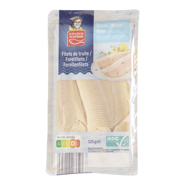GOLDEN SEAFOOD® Gerookte forelfilets