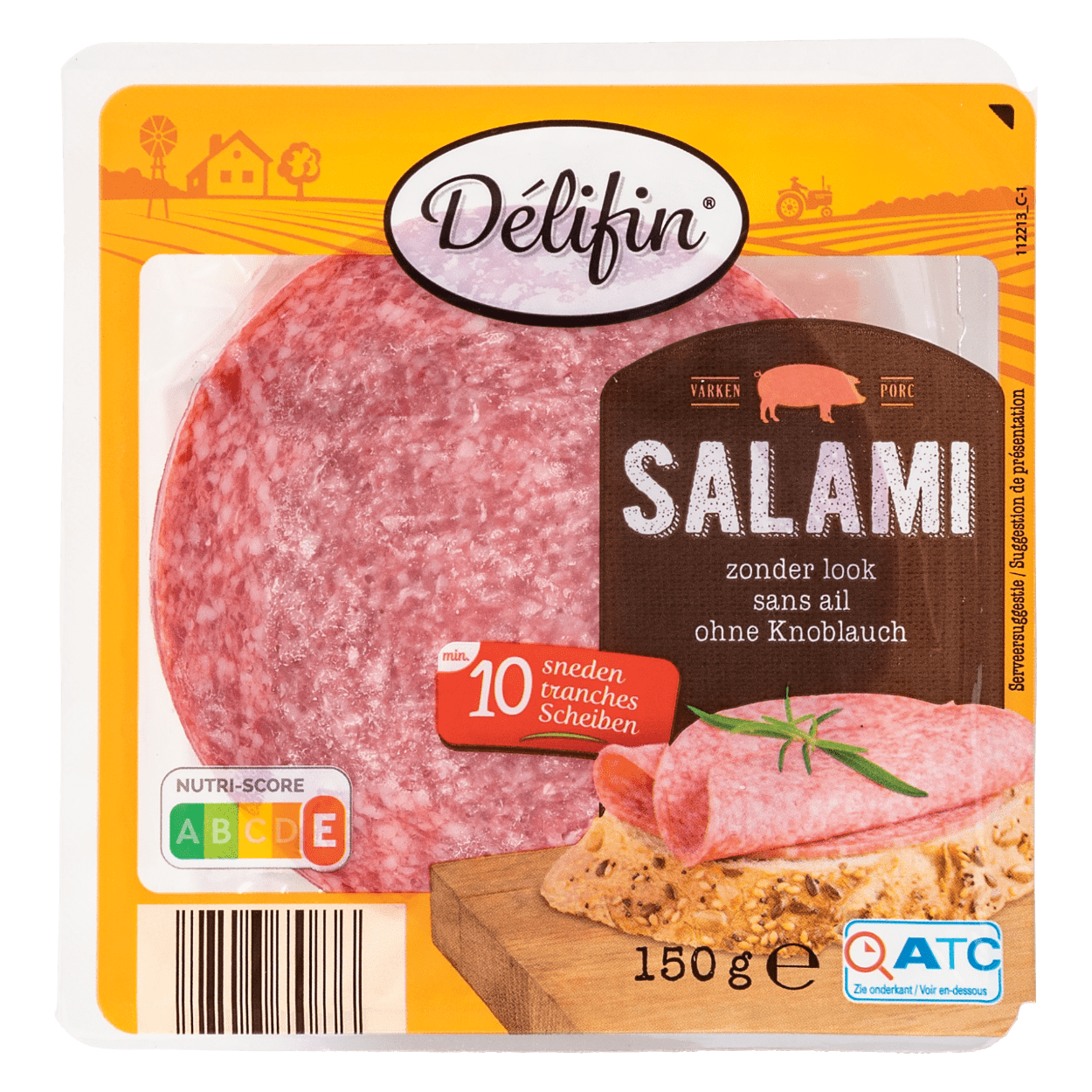 DÉLIFIN® Salami zonder look kopen bij ALDI België