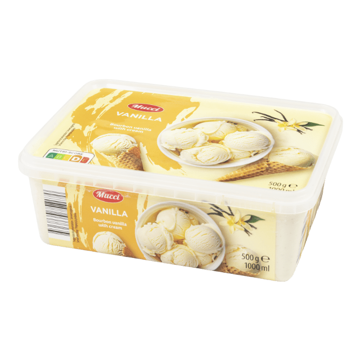 MUCCI® Premium vanilleroomijs