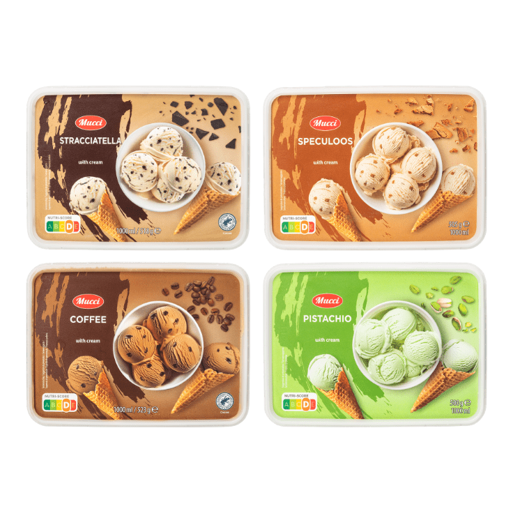 MUCCI® Premium roomijs 