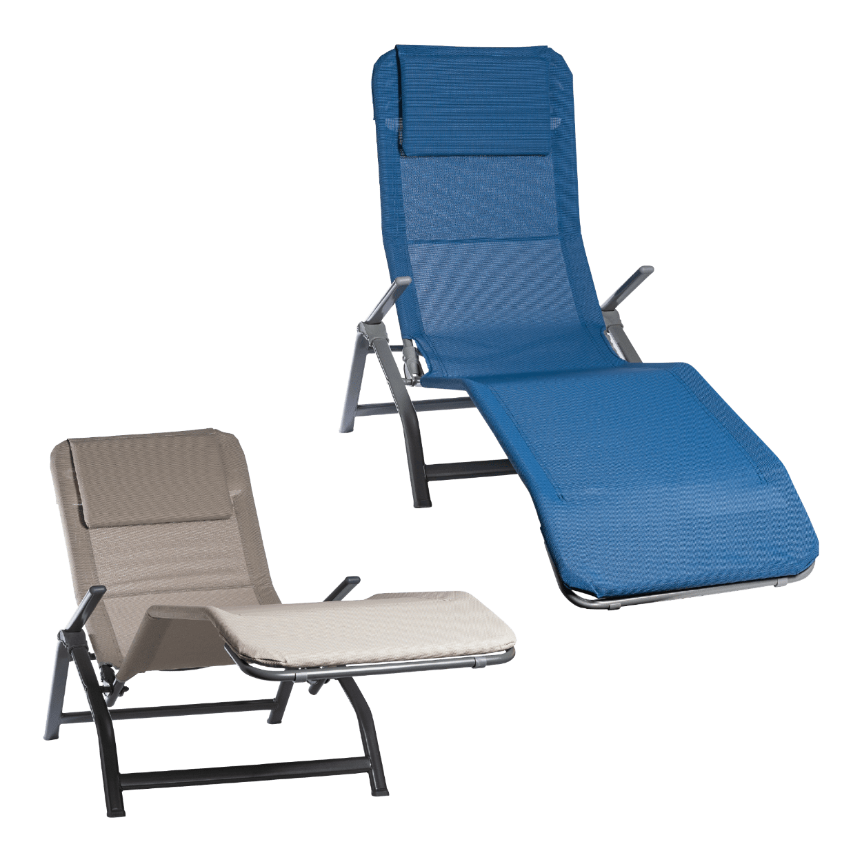 BELAVI® Inklapbare ligstoel bij ALDI