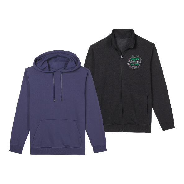 Hoodie of sweatvest