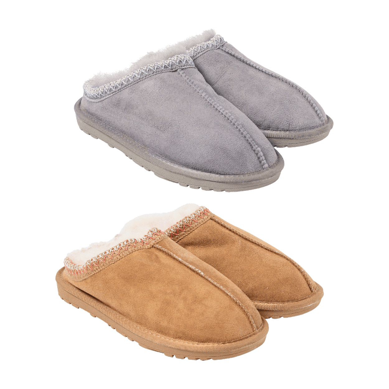 UP2Fashion Pantoffels van lamsvacht kopen bij ALDI Belgie
