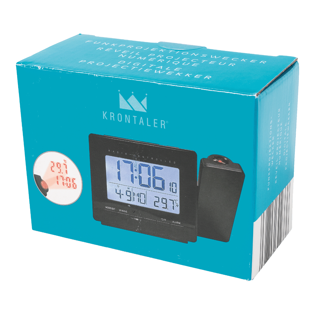 Projektionswecker Aldi Funkwecker Angebot MEDION® LIFE® E66375