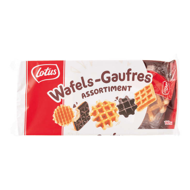 LOTUS® Assortiment wafels, 10 st.