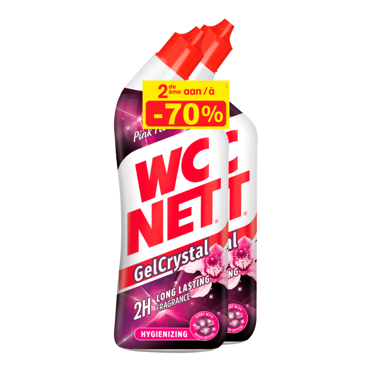 WC NET® Wc-gel Pink Flowers, 2 st.
