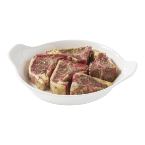 Gemarineerde lamskoteletten