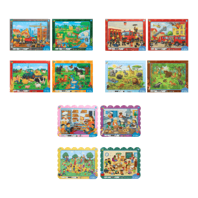 Kinderpuzzel 2 st.