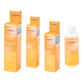 Gezichtsverzorging met vitamine C