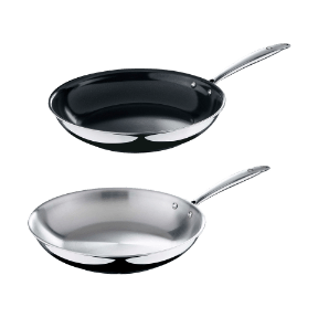 Roestvrijstalen braadpan 24 cm