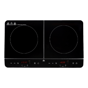 Dubbele inductiekookplaat