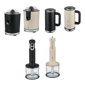 Citruspers melkopschuimer of staafmixer