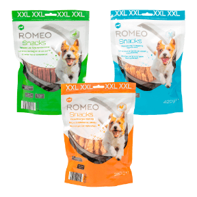 Gevogeltesnacks voor honden