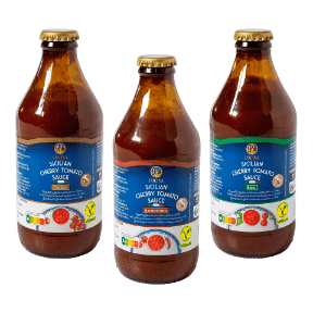 Kersttomatensaus op Siciliaanse wijze