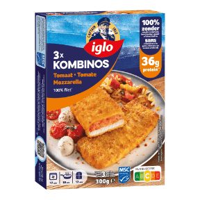 Kombinos tomaat-mozzarella