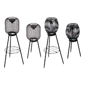 Ledvloerlamp op zonne-energie