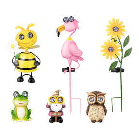 Ledfiguur op zonne-energie