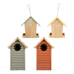 Vogelvoederhuisje of nestkastje