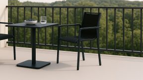 Aluminium stapelstoel