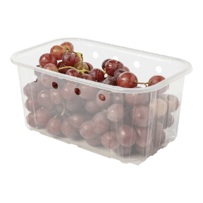 Pitloze blauwe druiven