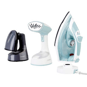 Inklapbare kledingstomer of stoomstrijkijzer