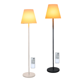 Ledvloerlamp op zonne-energie