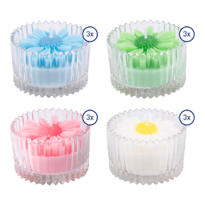 Geurkaarsen in glas 3 st.