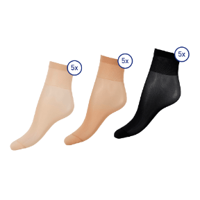 Pantysokken 15 den 5 paar