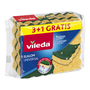 Slalom-schuurspons 4 st.