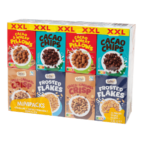 Minipacks ontbijtgranen XXL 16 st.