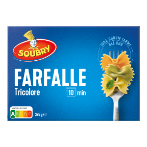 Farfalle tricolore